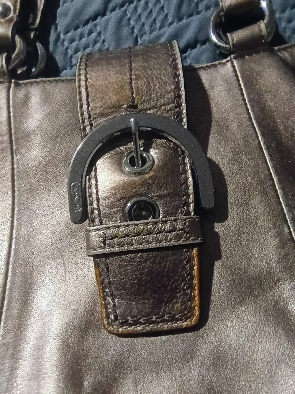 Coach 2012 Soho Metallic Bag
